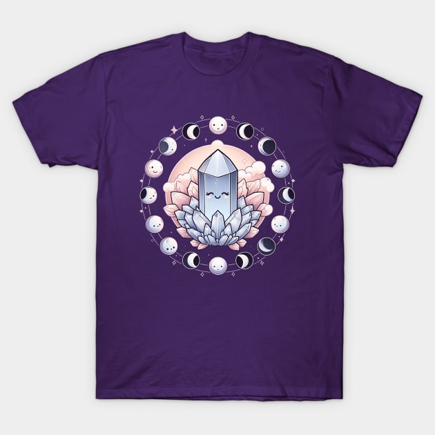 Selenite Crystal T-Shirt by Pickledjo